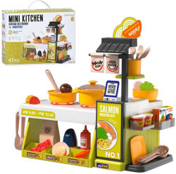 RobenToys Play set Bucatarie, cu lumina si sunet, 47 piese (889-292)