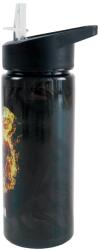 S-Cool Sticla apa plastic cu pai S-COOL SC3404, 600 ml, Motiv play on - Football (SC3404)