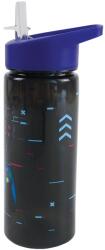 S-Cool Sticla apa plastic cu pai S-COOL SC3405, 600 ml, Motiv game over (SC3405)