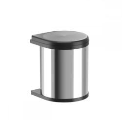 Hailo Cos de gunoi rotund incorporabil Hailo AS Mono 502.12. 041, 15 l, capac negru, corp 400 mm (502.12.041) Cos de gunoi