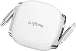 LogiLink Cablu de date Logilink CU0501, USB-C 2.0 Male - USB-C 2.0 Male, 1 m, White (CU0501)