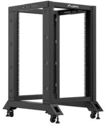 Lanberg Rack Lanberg Open Frame OR01-6818-B, 19 inch, 18U, 600 x 800, Black (OR01-6818-B)