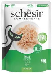 Schesir Complements Csirke zselében tasak 70 g kiegészítő nedves táplálék macskáknak