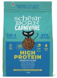 Schesir Born Carnivore Hering és lazac 1, 25 kg száraz táp felnőtt macskák számára
