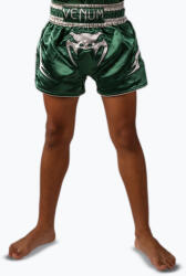 Venum Детски шорти за тренировка Venum Inferno Muay Thai forest green/off white