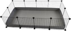  C&C Modular cage 4x2 145 x 75 cm silver