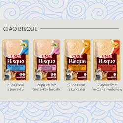 Inaba Foods Ciao Bisque Tuna with Salmon - cat treats - 40g