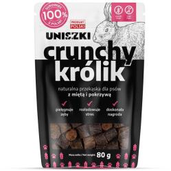 UNISZKI Crunchy Rabbit with Mint and Nettle - Dog Treat - 80g