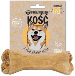 Paka Zwierzaka Bone with goat M 12 cm - dog treat - 55g