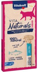Vitakraft Vita Naturals Liquid Salmon - cat treats - 5 x 15g
