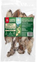 Maced Rabbit ears with hair - Dog treat - 10 pieces