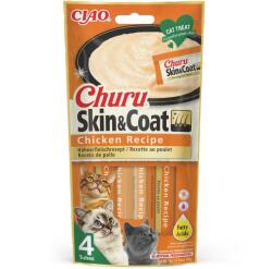Inaba Foods Churu Skin&Coat Chicken recipe - cat treats - 4x14 g