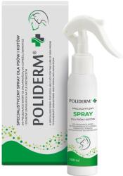  JM SANTE Poliderm - care spray for dandruff-prone, inflamed and dermatosis-affected skin for dogs and cats - 100 ml