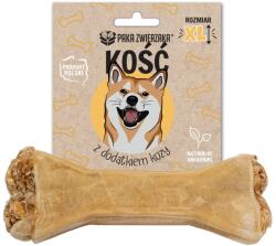 Paka Zwierzaka Bone with goat XL 17 cm - dog treat - 115g