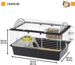 Ferplast Casita 80 - cage for guinea pig and rabbit