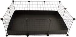  C&C Modular cage 3x2 110x75 cm guinea pig, hedgehog, black