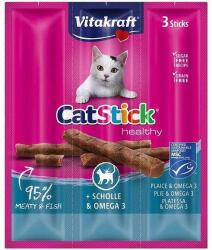 Vitakraft CatStick Mini with flounder and Omega-3 - cat treats - 3 pcs