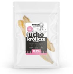 UNISZKI Rabbit ear without fur - dog treat - 2 pieces