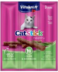 Vitakraft CatStick Mini Chicken with grass - cat treats - 3 pcs