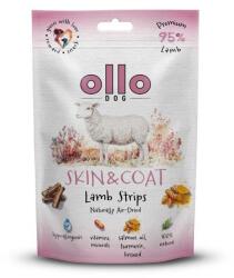 Ollo Air-Dried Skin & Coat Lamb strips - dog treat - 80g