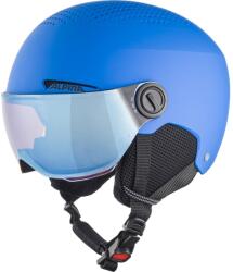  Winter Helmet Alpina Zupo Visor Q-lite Blue Matt 54-58