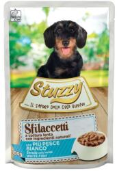 Stuzzy Sfilaccetti with white fish meat - wet dog food - 100g