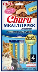 Inaba Foods Churu Meal Topper Tuna with scallop - cat treats - 4 x 14g