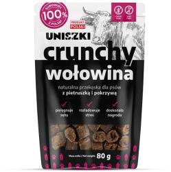 UNISZKI Crunchy Beef with Parsley and Nettle - Dog Treat - 80g