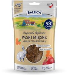  BALTICA Przysmaki Regionów Mono Meat Strips Rabbit with Carrot - dog treat - 90 g