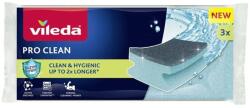 Vileda Pro Clean enzyme profiled scourer 3 pcs