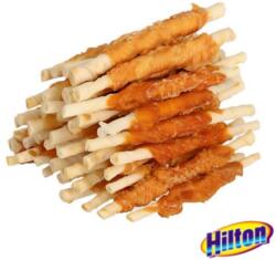 Hilton Chicken wrap white rawhide stick - Dog treat - 500 g