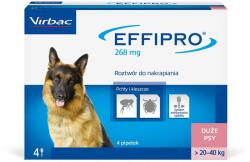 Virbac Effipro L (20-40 kg) - drops against fleas and ticks for dogs - 24 pcs