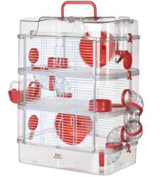 ZOLUX Rody3 Trio - rodent cage - red