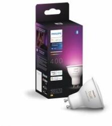 Philips White & Color Ambiance GU10 LED spot pack of 2 (400 lm), dimmable LED lamps for the Hue lighting system with 16 million colors, smart light control via voice and app - 8720169229815