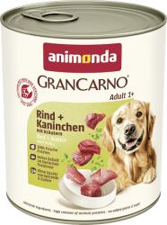 Animonda GranCarno Adult nyúlhúsos, marhahúsos és gyógynövényes konzerv (24 x 800 g) 19.2kg
