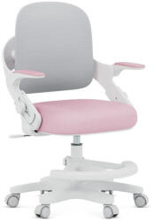 Mark Adler Fotel obrotowy Junior 4.3 Pink-Grey (MA-JUNIOR 4.3 PINK-GREY)