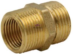 Bisonte BT0002041 Niplu Conector prelungire furtun ext-ext 1/4″-3/8″ (BT0002041)