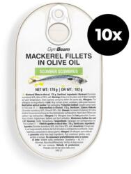 GymBeam Makrélafilé olívaolajban 10 x 170 g