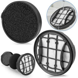  Set Filtru HEPA și Spumă Lavabil pentru aspirator Philips Seria 7000/8000 (compatibil XV1681/01) (MN-559)