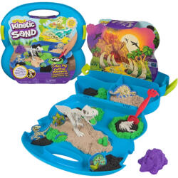 Spin Master Kinetic Sand - Dinoszaurusz ásatás kinetikus homok játékkészlet bőröndben (6070525) - jatekbirodalom