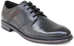 Bugatti elegáns fekete férfi bőr félcipő 312AO507100-1000 07846