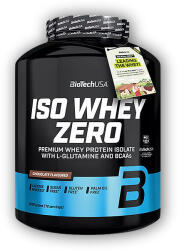 BioTechUSA Iso Whey Zero 1816g - fursecuri negre cu oreo