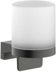 Hansgrohe Dozator sapun lichid Hansgrohe AddStoris S, 200ml, negru periat (41765340)