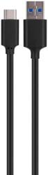 XQISIT Charge & Sync USB C 3.1 to USB A, 100cm, negru, 24293 (24293)