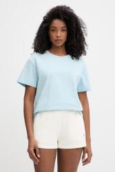 Twinset Póló basic női pamut - kék XS