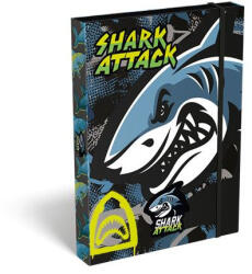 LIZZY Füzetbox, A5, LIZZYSULI, "Shark Attack (TICLFBSAA5) - tintasziget