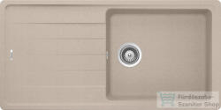 SCHOCK Element D-100L konyhai mosogatótálca CRISTALITE® Sabbia 1000 x 500 mm, gránit kompozit, homok ELED100LSABB (ELED100LSABB)