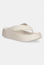 Crocs tangapapucs női Getaway Platform Flip - bézs Női 38/39