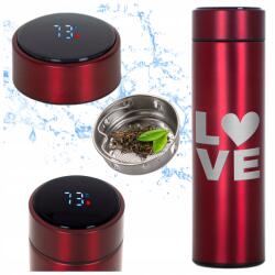 Funandstyle Termosz Piros Thermo Ajándék Pároknak A Másik Felének Love Szív (TERMOSLOVE SERCE)