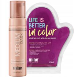 MineTan Önbarnító habszivacs szett Bronzosító MineTan Medium Dark Kesztyű